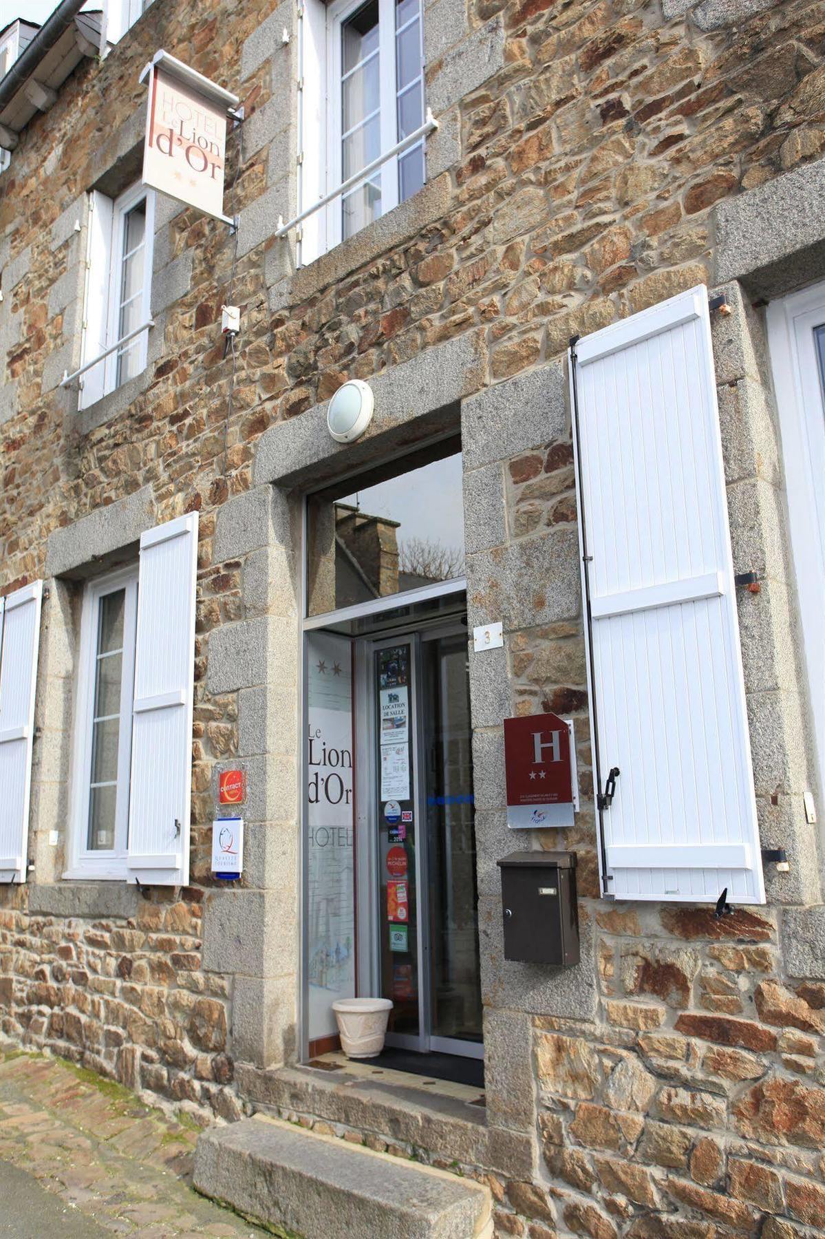 Contact Hotel - Hotel Le Lion D'Or Lamballe Exteriör bild